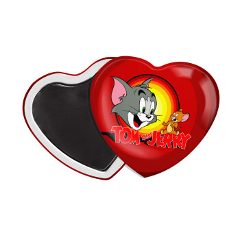 Tom and Jerry, Μαγνητάκι καρδιά (57x52mm)
