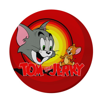Tom and Jerry, Mousepad Round 20cm