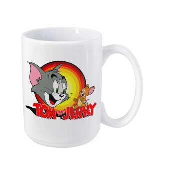Tom and Jerry, Κούπα Mega, κεραμική, 450ml