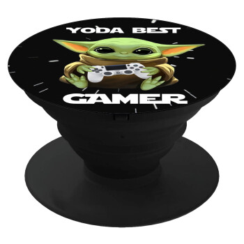 Yoda Best Gamer, Phone Holders Stand  Black Hand-held Mobile Phone Holder