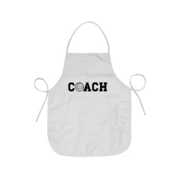 Volleyball Coach, Chef Apron Short Full Length Adult (63x75cm)