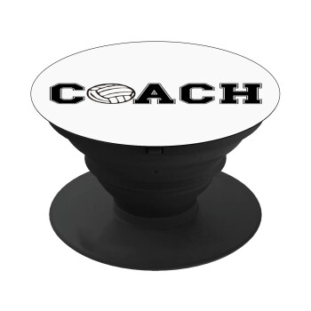Volleyball Coach, Phone Holders Stand  Black Hand-held Mobile Phone Holder