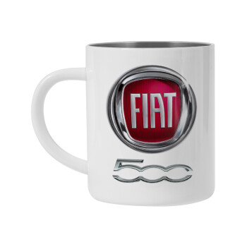 FIAT 500, Mug Stainless steel double wall 450ml