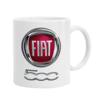 FIAT 500, Ceramic coffee mug, 330ml (1pcs)