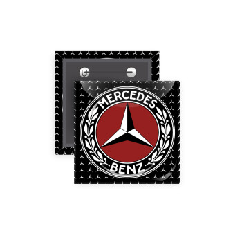 Mercedes vintage, Κονκάρδα παραμάνα τετράγωνη 5x5cm