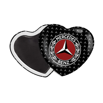 Mercedes vintage, Μαγνητάκι καρδιά (57x52mm)
