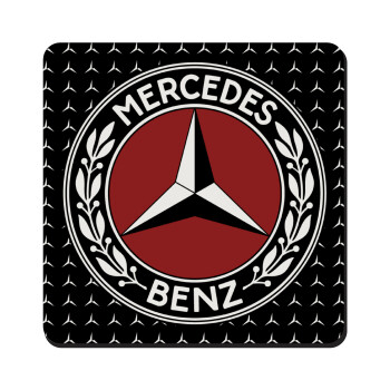 Mercedes vintage, Τετράγωνο μαγνητάκι ξύλινο 9x9cm