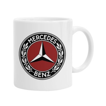 Mercedes vintage, Ceramic coffee mug, 330ml (1pcs)