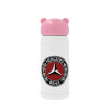 Pink stainless steel thermal flask, 320ml