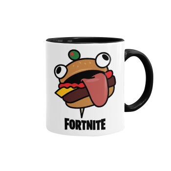 Fortnite Durr Burger, Mug colored black, ceramic, 330ml