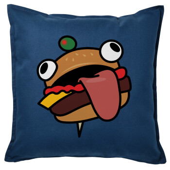 Fortnite Durr Burger, Sofa cushion Blue 50x50cm includes filling