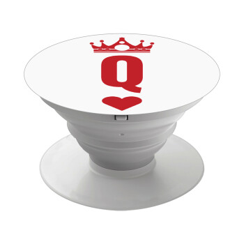 Queen, Phone Holders Stand  White Hand-held Mobile Phone Holder