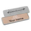 Name Tags/Badge Metal καρφίτσα πέτου (7x2cm)