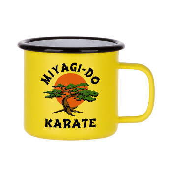 Miyagi-do karate, Metallic enamel MATT Yellow cup 360ml