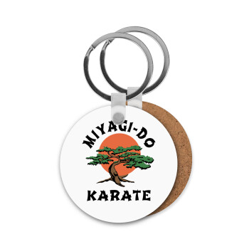 Miyagi-do karate, Μπρελόκ Ξύλινο στρογγυλό MDF Φ5cm