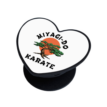 Miyagi-do karate, Phone Holders Stand  καρδιά Μαύρο Βάση Στήριξης Κινητού στο Χέρι