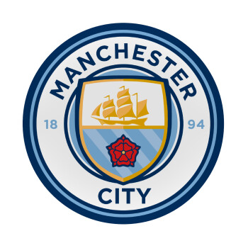 Manchester City FC , Mousepad Round 20cm