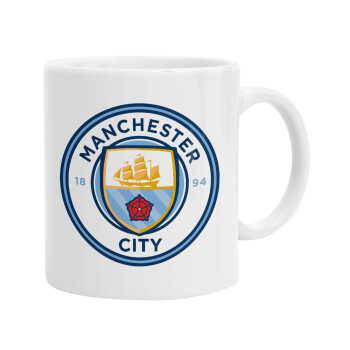 Manchester City FC , Ceramic coffee mug, 330ml (1pcs)