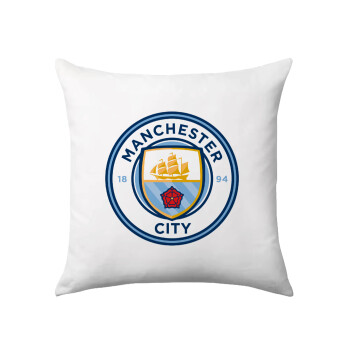 Manchester City FC , Sofa cushion 40x40cm includes filling