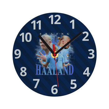 Erling Haaland, Ρολόι τοίχου γυάλινο (20cm)