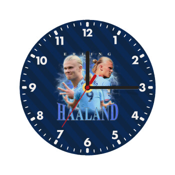 Erling Haaland, Wooden wall clock (20cm)