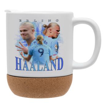 Erling Haaland, Ceramic coffee mug Cork (MAT), 330ml (1pcs)