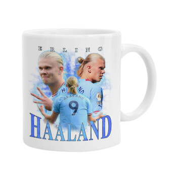 Erling Haaland, Ceramic coffee mug, 330ml (1pcs)