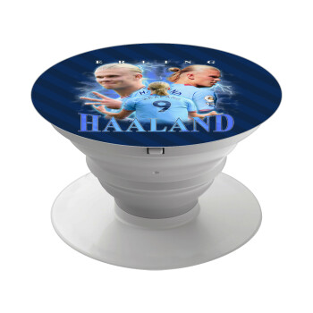 Erling Haaland, Phone Holders Stand  Λευκό Βάση Στήριξης Κινητού στο Χέρι