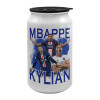 Κούπα ταξιδιού μεταλλική με καπάκι (tin-can) 500ml