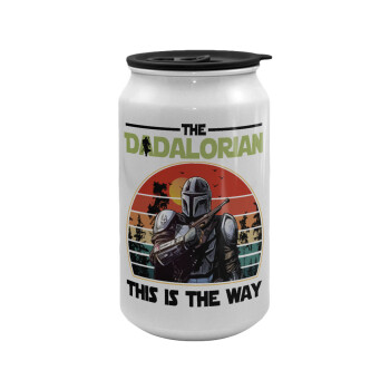 The Dadalorian, Κούπα ταξιδιού μεταλλική με καπάκι (tin-can) 500ml