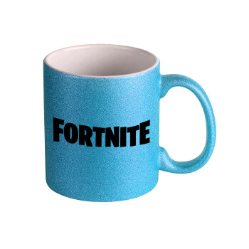 Fortnite landscape, Κούπα Σιέλ Glitter που γυαλίζει, κεραμική, 330ml