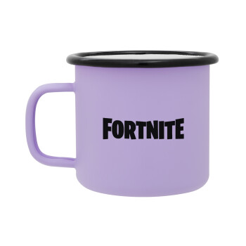 Fortnite landscape, Κούπα Μεταλλική εμαγιέ ΜΑΤ Light Pastel Purple 360ml