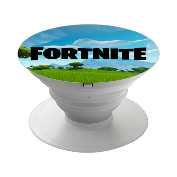 Fortnite landscape, Phone Holders Stand  White Hand-held Mobile Phone Holder