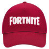 Adult Ultimate Hat RED, (100% COTTON DRILL, ADULT, UNISEX, ONE SIZE)