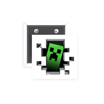 Minecraft creeper, Κονκάρδα παραμάνα τετράγωνη 5x5cm