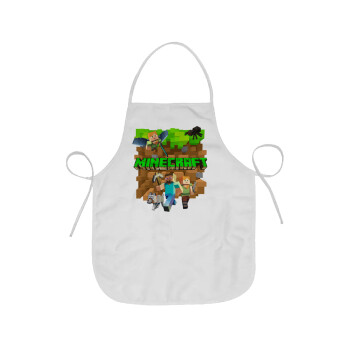 Minecraft characters, Chef Apron Short Full Length Adult (63x75cm)
