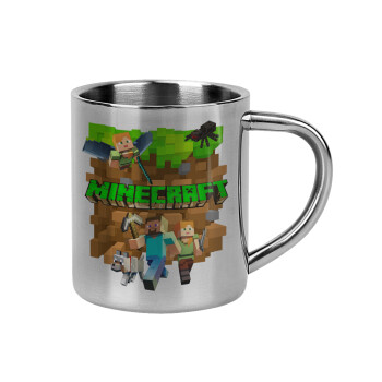 Minecraft characters, Mug Stainless steel double wall 300ml