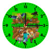 Wooden wall clock (20cm)