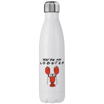 Friends you're my lobster, Stainless steel, double-walled, 750ml