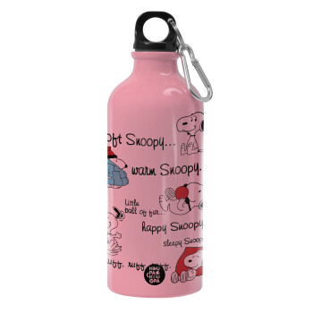 Snoopy manual, Water bottle 600ml