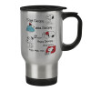 with lid stainless steel thermos (450ml)