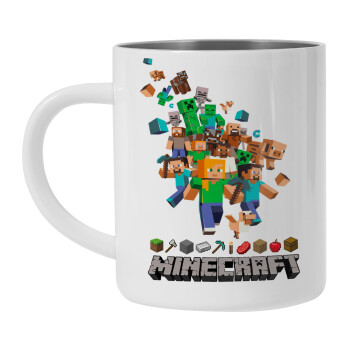 Minecraft adventure, Mug Stainless steel double wall 450ml