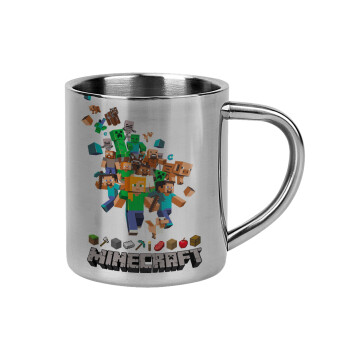 Minecraft adventure, Mug Stainless steel double wall 300ml