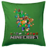 Sofa cushion Green 50x50cm includes filling