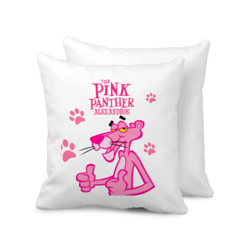 The pink panther, Sofa cushion 40x40cm includes filling