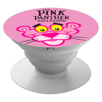 The pink panther, Phone Holders Stand  White Hand-held Mobile Phone Holder