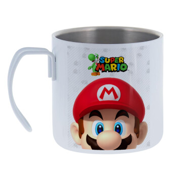 Super mario, Mug Stainless steel double wall 400ml