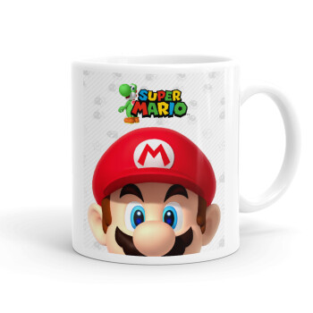 Super mario, Ceramic coffee mug, 330ml (1pcs)