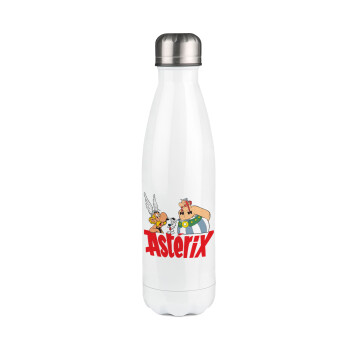 Asterix and Obelix, Metal mug thermos White (Stainless steel), double wall, 500ml