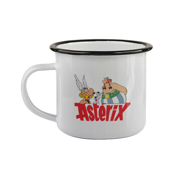 Asterix and Obelix, Κούπα εμαγιέ με μαύρο χείλος 360ml